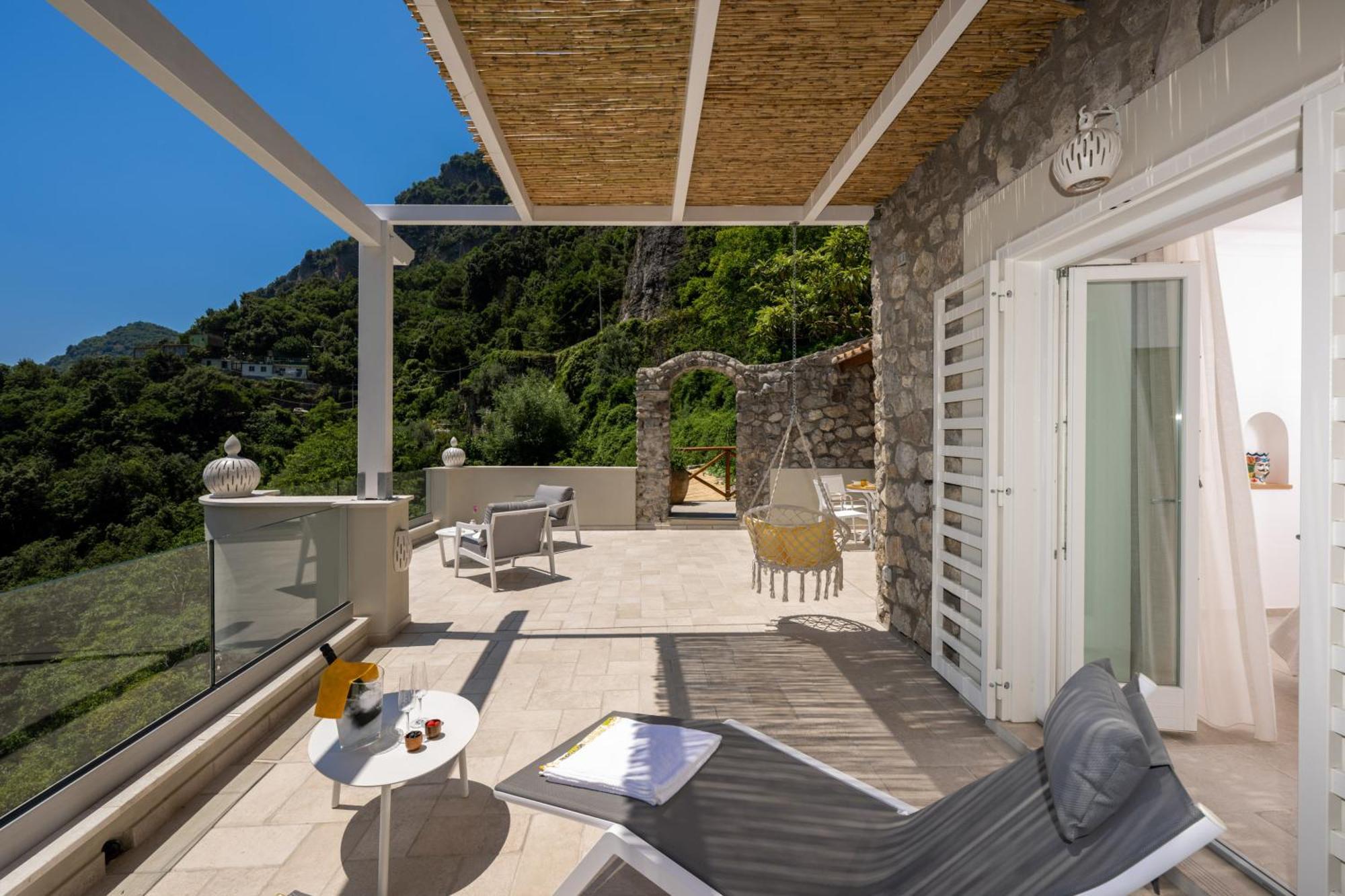 L'Acquolella Lejlighedshotel Positano Eksteriør billede