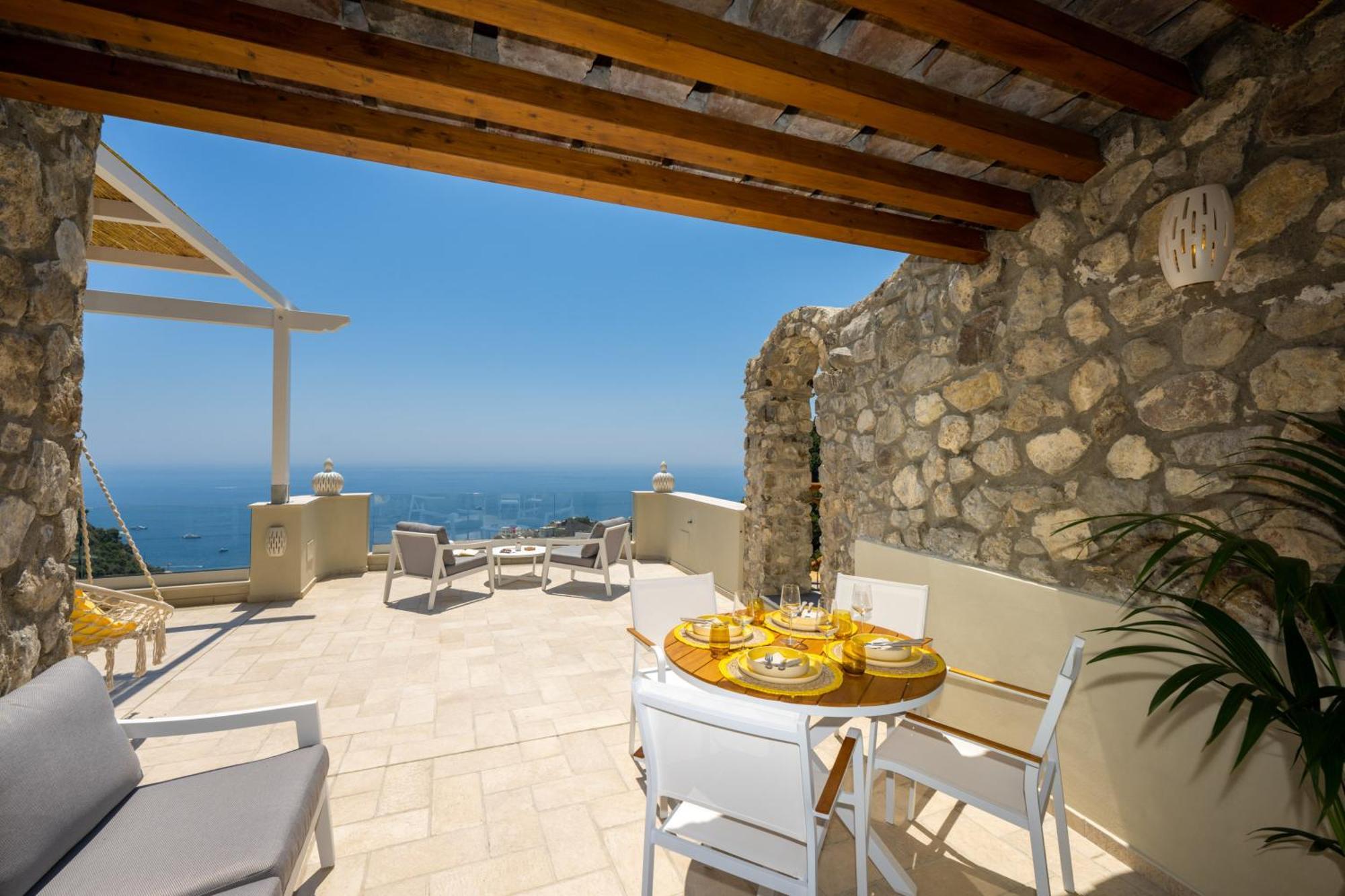 L'Acquolella Lejlighedshotel Positano Eksteriør billede